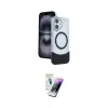 ieg™ iPhone 16 Kılıf Kozmos Form Özel Seri - Şeffaf Pasifik Cam Ekran Koruyucu