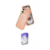 ieg™ iPhone 16 Kılıf Nova Asil Prime - Siyah Bilvis 5in1 3D Magic Cam Ekran Koruyucu