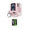 ieg™ iPhone 16 Kılıf Nova Minimal Serisi - Şeffaf 360 Full Body Arka Koruyucu