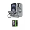 ieg™ iPhone 16 Kılıf Nova Minimal Serisi - Şeffaf 360 Full Body Arka Koruyucu