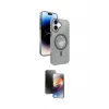 ieg™ iPhone 16 Kılıf Nova Modern Prime - Siyah 3D Antistatik Mat Seramik Nano Ekran Koruyucu
