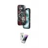 ieg™ iPhone 16 Kılıf Siluet Doku - Şeffaf Pasifik Cam Ekran Koruyucu