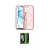 ieg™ iPhone 16 Kılıf Siluet Minimal Prime - Şeffaf 360 Full Body Arka Koruyucu