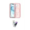 ieg™ iPhone 16 Kılıf Siluet Minimal Prime - Şeffaf Pasifik Cam Ekran Koruyucu