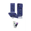 ieg™ iPhone 16 Kılıf Vadi Form Prime - Şeffaf Pasifik Cam Ekran Koruyucu