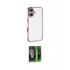 ieg™ iPhone 16 Kılıf Vadi Minimal - Şeffaf 360 Full Body Arka Koruyucu