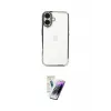 ieg™ iPhone 16 Kılıf Vadi Minimal - Şeffaf Pasifik Cam Ekran Koruyucu