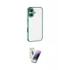 ieg™ iPhone 16 Kılıf Vadi Minimal - Şeffaf Pasifik Cam Ekran Koruyucu