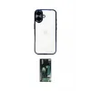 ieg™ iPhone 16 Kılıf Vadi Minimal - Siyah 360 Mat Full Body Arka Koruyucu