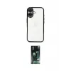 ieg™ iPhone 16 Kılıf Vadi Minimal - Siyah 360 Mat Full Body Arka Koruyucu