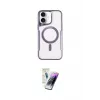 ieg™ iPhone 16 Kılıf Yadigar Klasik Özel Seri - Şeffaf Pasifik Cam Ekran Koruyucu