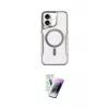 ieg™ iPhone 16 Kılıf Yadigar Klasik Özel Seri - Şeffaf Pasifik Cam Ekran Koruyucu