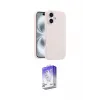 ieg™ iPhone 16 Kılıf Yankı Form Serisi - Siyah Bilvis 5in1 3D Magic Cam Ekran Koruyucu