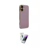 ieg™ iPhone 16 Kılıf Yankı Serisi - Şeffaf Pasifik Cam Ekran Koruyucu
