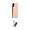 ieg™ iPhone 16 Kılıf Yankı Serisi - Şeffaf Pasifik Cam Ekran Koruyucu