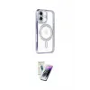 ieg™ iPhone 16 Kılıf Zirve Doku Prime - Şeffaf Pasifik Cam Ekran Koruyucu