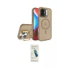 ieg™ iPhone 16 Plus Kılıf Akış Form - Şeffaf Pasifik Cam Ekran Koruyucu