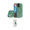 ieg™ iPhone 16 Plus Kılıf Akış Form - Şeffaf Pasifik Cam Ekran Koruyucu