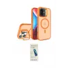 ieg™ iPhone 16 Plus Kılıf Akış Form - Şeffaf Pasifik Cam Ekran Koruyucu