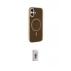 ieg™ iPhone 16 Plus Kılıf Çekirdek Modern Prime - Siyah Bilvis 3D Cam Ekran Koruyucu