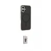 ieg™ iPhone 16 Plus Kılıf Çekirdek Modern Prime - Siyah Bilvis 3D Cam Ekran Koruyucu