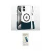 ieg™ iPhone 16 Plus Kılıf İz Asil Prime - Şeffaf Pasifik Cam Ekran Koruyucu