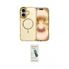 ieg™ iPhone 16 Plus Kılıf Kıvılcım Form Prime - Şeffaf Pasifik Cam Ekran Koruyucu