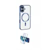 ieg™ iPhone 16 Plus Kılıf Nova Işık Özel Seri - Siyah 3D Antistatik Cam Ekran Koruyucu