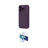 ieg™ iPhone 16 Plus Kılıf Vadi Çizgi Prime - Siyah 3D Antistatik Cam Ekran Koruyucu