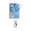 ieg™ iPhone 16 Plus Kılıf Zirve Doku - Şeffaf Pasifik Cam Ekran Koruyucu