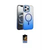 ieg™ iPhone 16 Pro Kılıf Ahenk Doku Özel Seri - Siyah Buffer Hayalet Cam Ekran Koruyucu