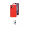 ieg™ iPhone 16 Pro Kılıf Ahenk Serisi - Siyah Bilvis 0.18mm Plus Cam Ekran Koruyucu