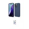 ieg™ iPhone 16 Pro Kılıf Ahenk Serisi - Siyah Bilvis 0.18mm Plus Cam Ekran Koruyucu