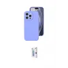 ieg™ iPhone 16 Pro Kılıf Ahenk Serisi - Siyah Bilvis 0.18mm Plus Cam Ekran Koruyucu