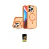 ieg™ iPhone 16 Pro Kılıf Akış Form - Siyah Buffer Cam Ekran Koruyucu