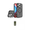 ieg™ iPhone 16 Pro Kılıf Akış Form - Siyah Joko Magic 5D Hayalet Cam