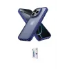 ieg™ iPhone 16 Pro Kılıf Atlas Form - Siyah Bilvis 0.18mm Plus Cam Ekran Koruyucu