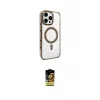 ieg™ iPhone 16 Pro Kılıf Doruk Doku Özel Seri - Siyah Buffer Cam Ekran Koruyucu