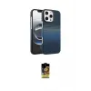 ieg™ iPhone 16 Pro Kılıf Doruk Serisi - Siyah Buffer Cam Ekran Koruyucu