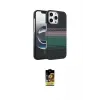 ieg™ iPhone 16 Pro Kılıf Doruk Serisi - Siyah Buffer Cam Ekran Koruyucu