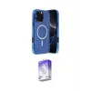 ieg™ iPhone 16 Pro Kılıf Eksen Çizgi - Siyah Bilvis 5in1 3D Magic Cam Ekran Koruyucu