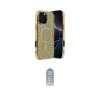 ieg™ iPhone 16 Pro Kılıf Eksen Çizgi - Siyah Joko Magic 5D Cam