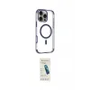 ieg™ iPhone 16 Pro Kılıf Eksen Klasik Koleksiyonu - Şeffaf Pasifik Cam Ekran Koruyucu