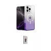 ieg™ iPhone 16 Pro Kılıf Eksen Minimal Özel Seri - Siyah Bilvis 3D Cam Ekran Koruyucu