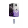 ieg™ iPhone 16 Pro Kılıf Eksen Minimal Özel Seri - Siyah Joko Magic 5D Cam