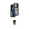 ieg™ iPhone 16 Pro Kılıf İz Minimal Koleksiyonu - Siyah Buffer Cam Ekran Koruyucu