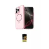 ieg™ iPhone 16 Pro Kılıf Kıvılcım Form Prime - Siyah Buffer Cam Ekran Koruyucu