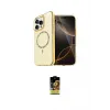 ieg™ iPhone 16 Pro Kılıf Kıvılcım Form Prime - Siyah Buffer Cam Ekran Koruyucu