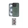 ieg™ iPhone 16 Pro Kılıf Kıvılcım Işık Serisi - Siyah Bilvis 3D Mat Cam Ekran Koruyucu