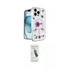 ieg™ iPhone 16 Pro Kılıf Kozmos Doku - Şeffaf Pasifik Cam Ekran Koruyucu